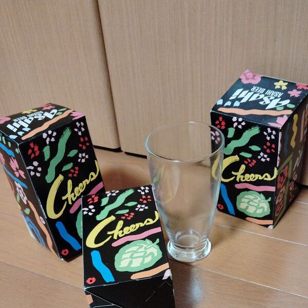 グラス アサヒビール ノベルティ 3つ