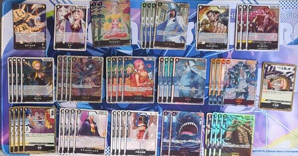 ワンピースカード 黒ルッチ 構築済みデッキ