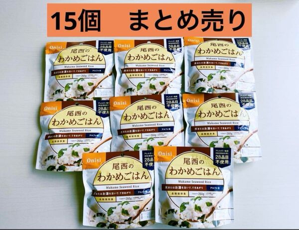 防災非常食 アルファ米15個 賞味期限2030年8月