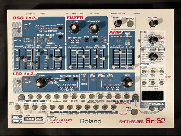 Roland SH-32 Synthesizer シンセサイザー