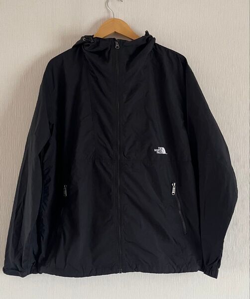 美品 ノースフェイス コンパクトジャケット 大人気のブラック XL NP72230