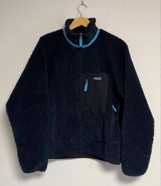 美品 パタゴニア レトロX patagonia フリース Mサイズ ブラック ブルー