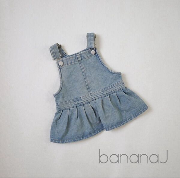 bananaJ 2024秋 デニムワンピース