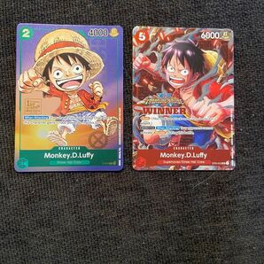 モンキー・D・ルフィ 英語版Winner トレジャークルーズ セット売り