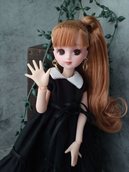 Custom リカちゃん本体のみ サイドポニーテール