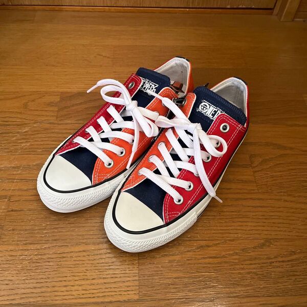新品コンバースオールスター×ワンピース コラボスニーカー77241102M01S