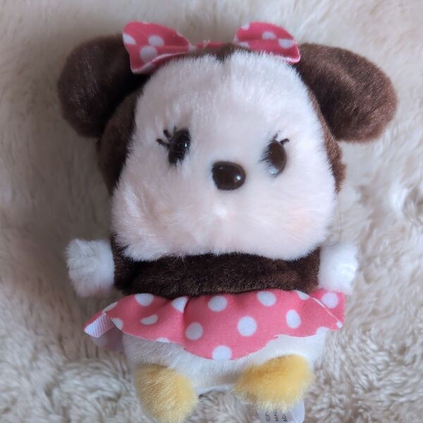 ディズニーぬいぐるみ ミニー 約10センチくらい自宅保管中古 美品