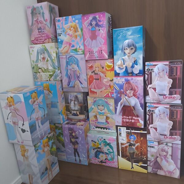 初音ミク 推しの子 レム nikke 他 人気フィギュア20体セット 未開封 匿名配送 プライズ整理品