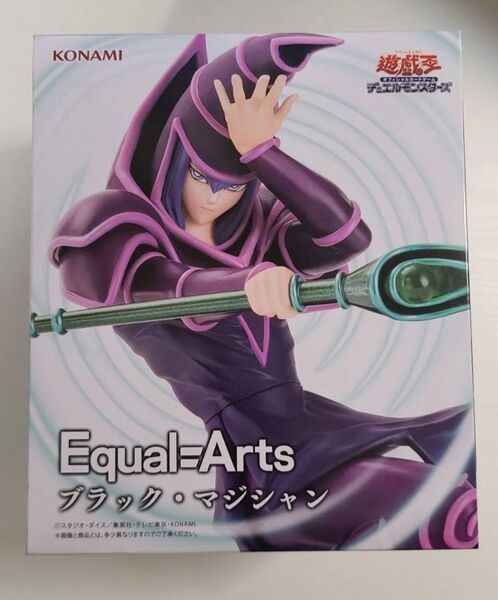 【未開封保存】遊戯王 カードゲーム Equal Arts ブラック マジシャン フィギュア (中身だけ発送でお安くしてます!)