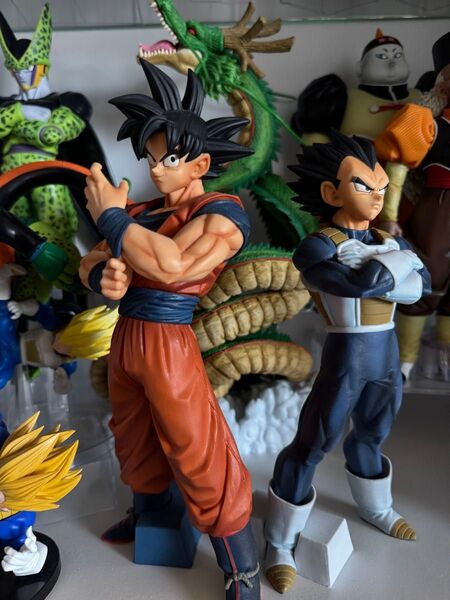 ドラゴンボール フィギュア ストロングチェインズ 悟空 ベジータ セット