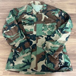 【Vintage】かっこいい 迷彩柄 ミリタリージャケット 長袖 オーバーサイズ 迷彩 ミリタリー 米軍 軍もの