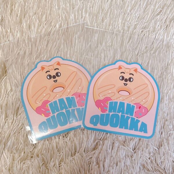 straykids skzoo オンラインくじ ステッカー HAN QUOKKA ハンクォッカ