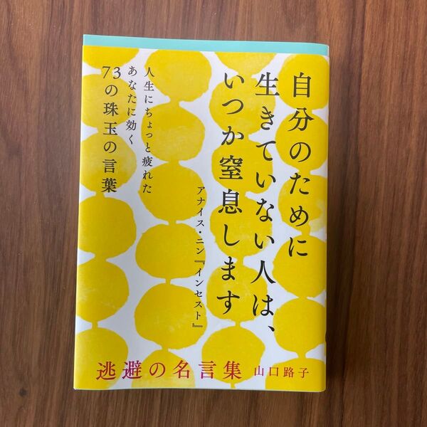 逃避の名言集 特に深刻な事情があるわけではないけれど私にはどうしても逃避が必要なのです (だいわ文庫 327-6D) 山口路子/著