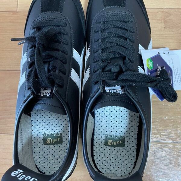 【26.5cm】Onitsuka Tiger MEXICO 66 BLACK/WHITE