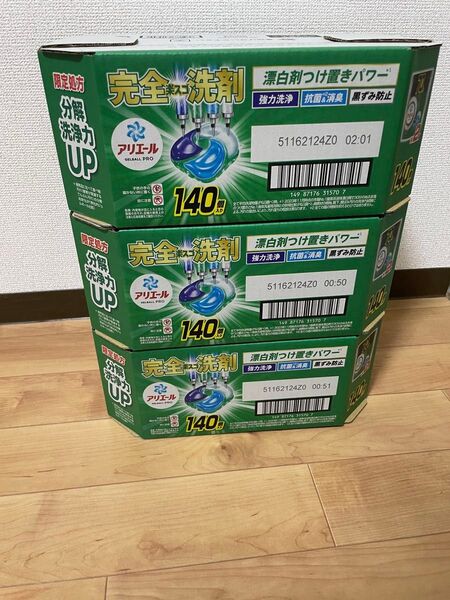 【420個】アリエール 洗濯洗剤 ジェルボール プロ 部屋干し用 詰め替え 420個入