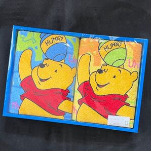 ディズニー プー&ハニー フェイスタオル2枚セット