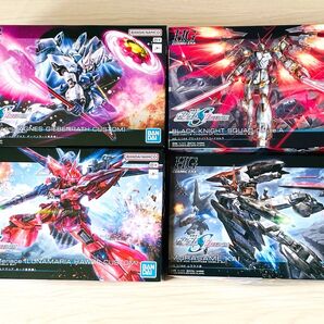 HG 1/144 ブラックナイトスコードカルラ ゲルググメナース ムラサメ改 ギャンシュトローム ガンダムSEED FREEDOM