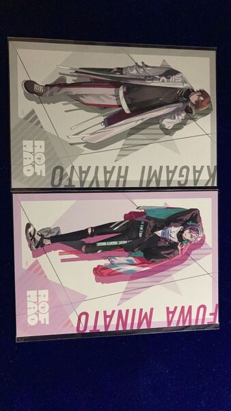 【ROF-MAO】 ブロマイド風ポストカード 加賀美ハヤト&不破湊