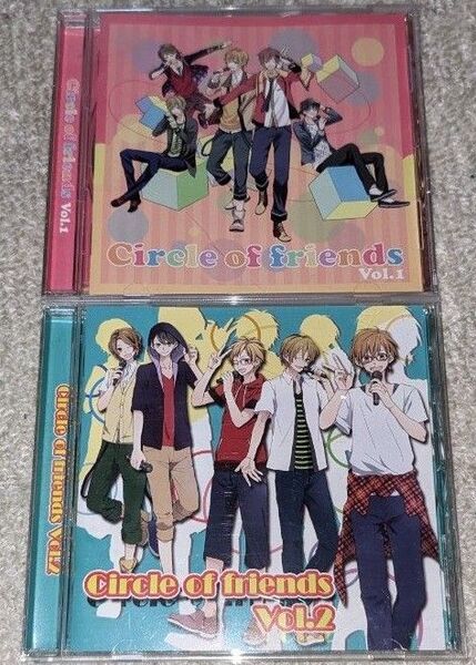 Circle of friends Vol.1 & 2 セット (同人音楽CD)