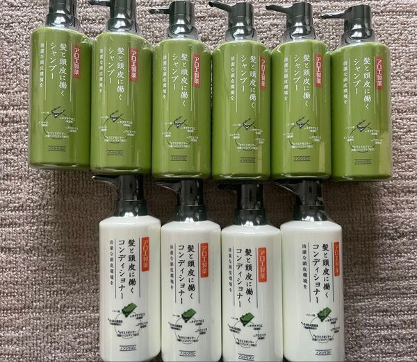 未使用 小林製薬 アロエ製薬 アロエ髪と頭皮のシャンプー コンディショナー