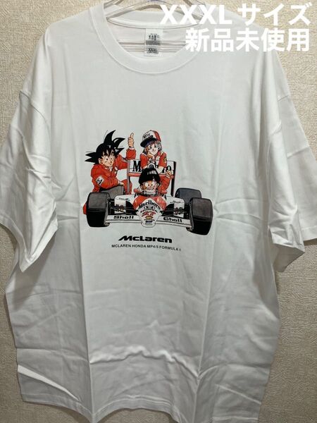 ドラゴンボールGT 孫悟空 TシャツXXXLサイズ 新品未使用 厚手 白