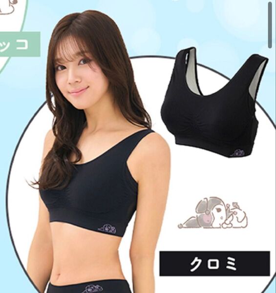 VIAGE Air ヴィアージュ エアー ビューティアップ ナイトブラ サンリオ コラボ クロミ ML サイズ