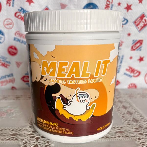 韓国 ダイエット 置き換え プロテイン ミルイット MEAL IT チョコバナナ