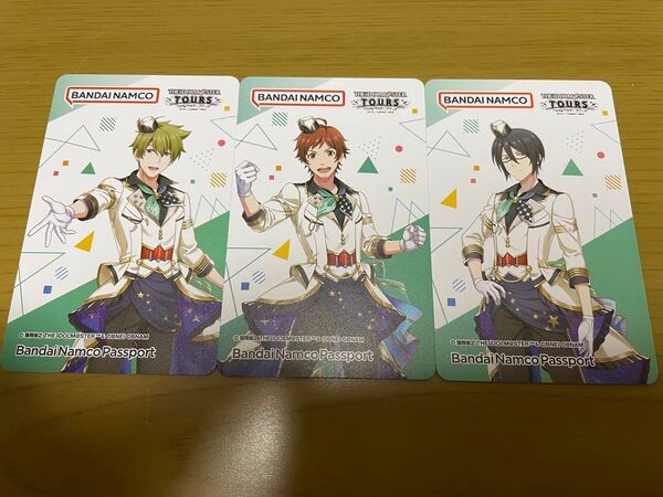 天道輝 桜庭薫 柏木翼 バナパスポート バナパス ツアマス アイドルマスターツアーズ アイマス アケマス TOURS SideM