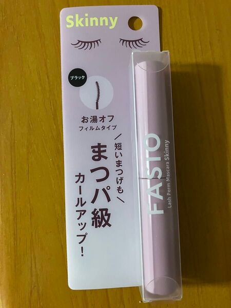 ファシオ Lash Perm Mascara Skinny マスカラ ブラック 細くて短いまつげをまつパ級カールアップ