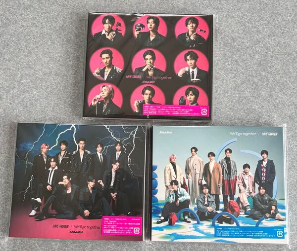 SnowMan LOVE TRIGGER/We'll go together 3形態