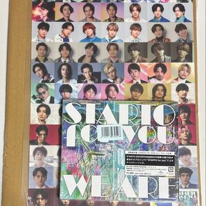 STARTO for you 「WE ARE 」 CD+DVD 特典ステッカー付き【新品未開封品】