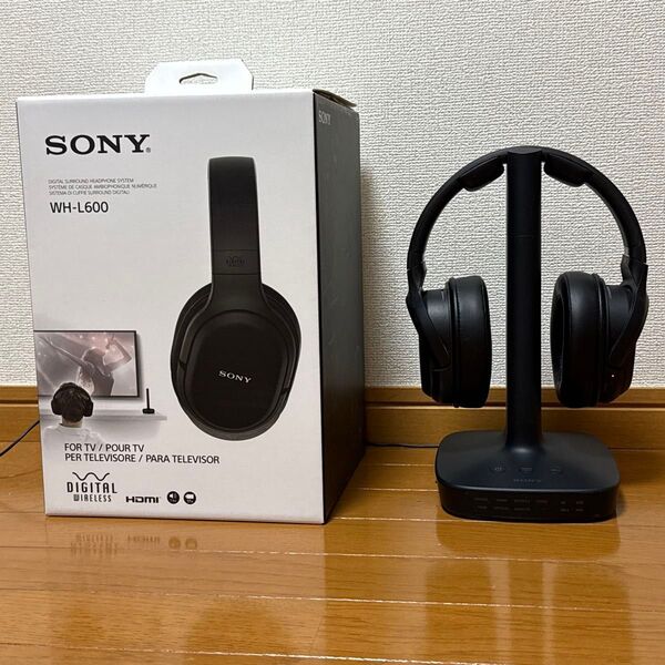 SONY ワイヤレス ヘッドホン WH-L600 TV向け