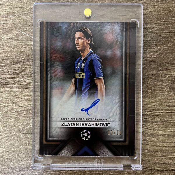 ズラタンイヴラヒモビッチ10/10 Topps museum collection 2023-24 Auto