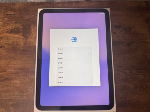 Apple iPad 10.9インチ 第10世代 Wi-Fi 64GB ブルー MPQ13J/A