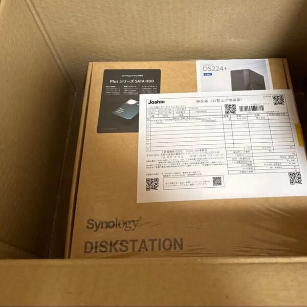DiskStation DS224+ Synology NAS 新品未開封