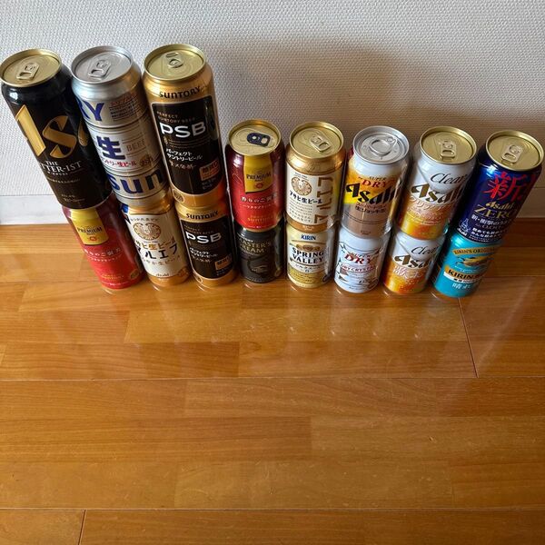 ビール16本セット PSB 500mlx2 プレモル 500ml 350mlx2 マルエフ 350ml スプリングバレー350ml