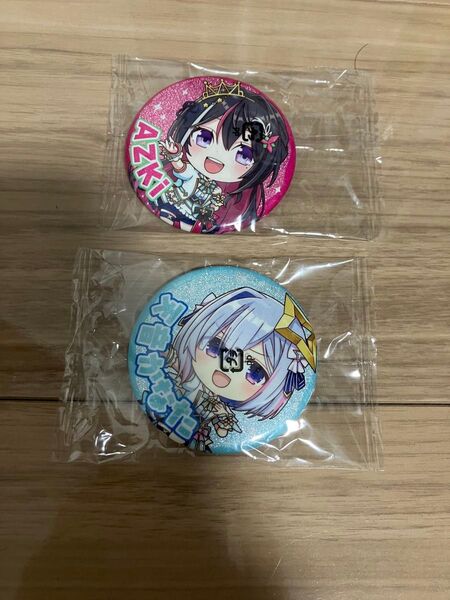 ホロライブ缶バッジ AZKI 天音かなた