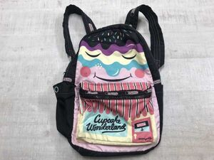 レスポートサック LeSportsac アーティストインレジデンス カップケーキワンダーランド cupcake wonderland コラボ リュック レディース 黒