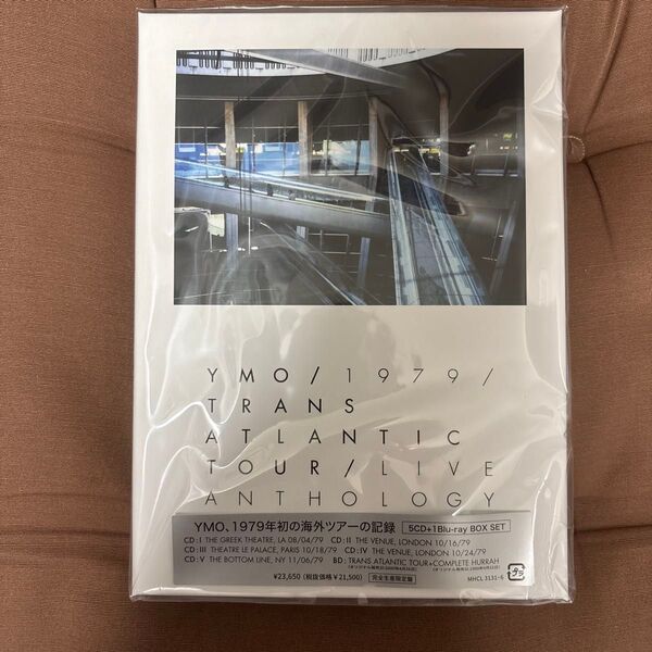 新品未開封 YMO 1979 TRANS ATLANTIC TOUR LIVE ANTHOLOGY 特典バッジ無し
