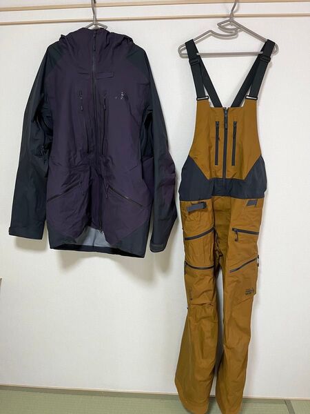 マウンテンハードウェア VIV 上下 バックカントリー GORE-TEX PRO ジャケット ビブ