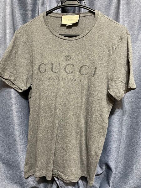 グレー グッチ タグなし Tシャツ 半袖