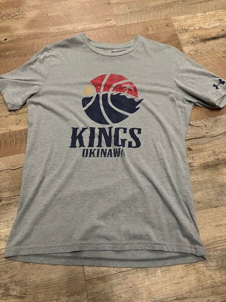 アンダーアーマー 琉球ゴールデンキングス Tシャツ グレー Mサイズ