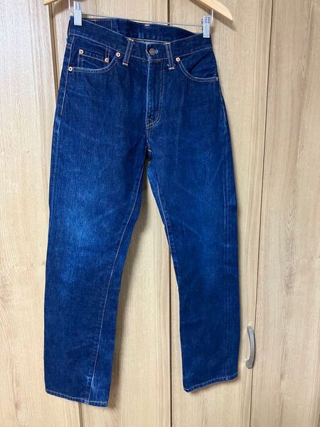リーバイス 551ZXX W28 L36 バレンシア製 levi’s ボタン裏 555 赤耳 BIGE 濃紺