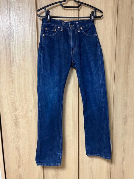 リーバイス 551ZXX W28 L36 バレンシア製 levi’s ボタン裏 555 赤耳 BIGE 濃紺 USA製