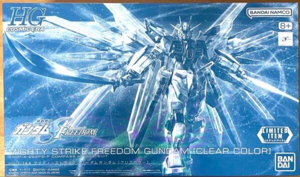 HGCE HG 1/144 マイティーストライクフリーダムガンダム クリアカラー