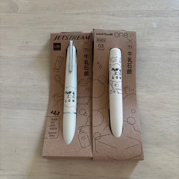 【2本セット】【新品未開封】牛乳石鹸 ジェットストリーム 4&1 ユニボールワンP ボールペン