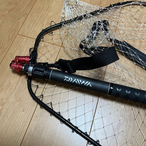 ダイワ ランディングポール2 40 メジャークラフトヘキサネット シャフト 玉ノ柄