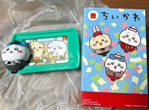 マクドナルド ハッピーセットちいかわ 第2弾ハチワレのハッピーセット トレイフォトフレーム