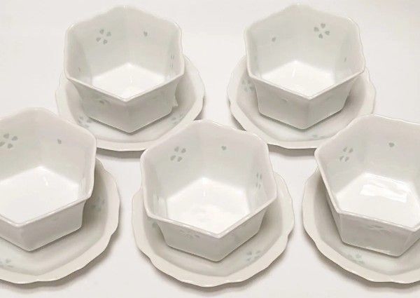 有田焼 小鉢小皿 5客セット