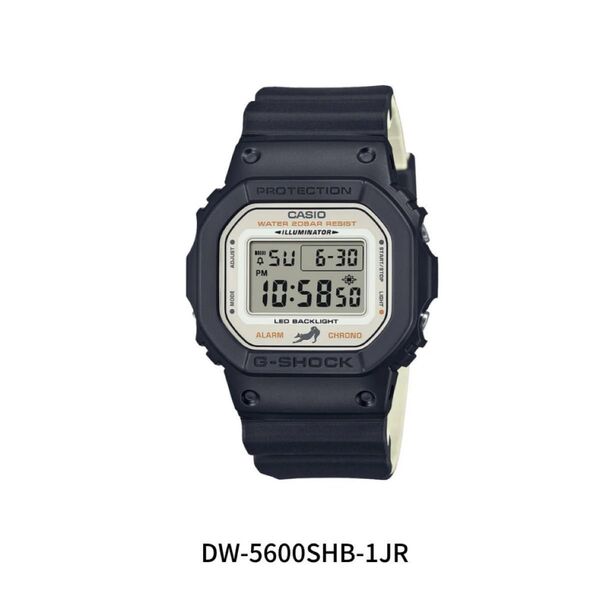 G-SHOCK DIGITAL 5600 SERIES 柴犬限定モデル DW-5600SHB-1JR(黒柴/ブラック)